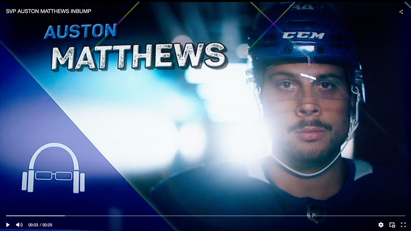 SVP AUSTON MATTHEWS INBUMP